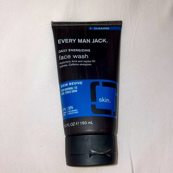 NWT Every Man Jack Energizing Face Wash - Fragrance Free - Picture 5 of 6